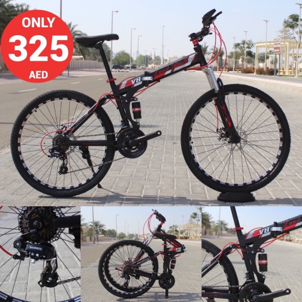  LAND ROVER  folding bicycle Black
